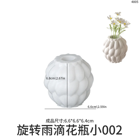 Pinecone Bud Jar Planter Mould PM479 | ARM480