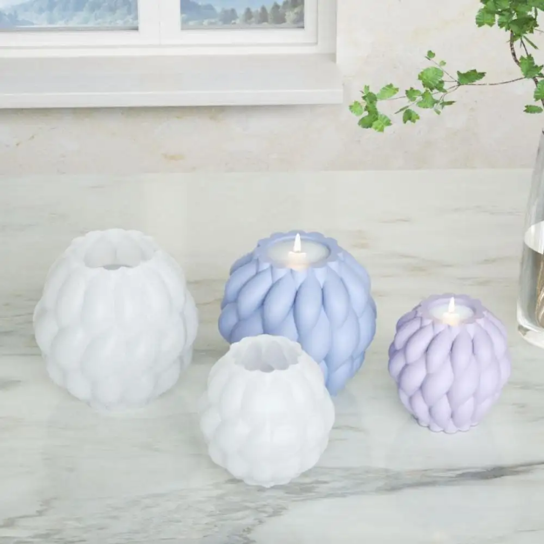 Pinecone Bud Jar Planter Mould PM479 | ARM480