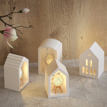 Mini Gable House Mold WCM766