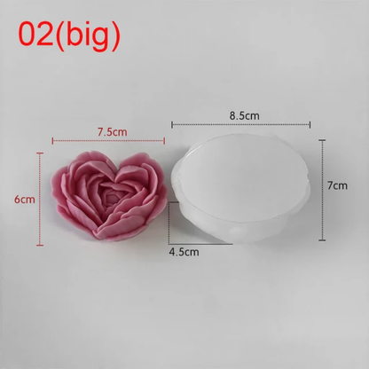 Heart Rose Mold WCM554 | WCM768