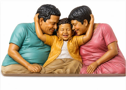 Grand Parents Family 3D Candle Mold (Own)