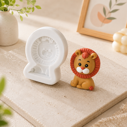 Lion Shape Silicone Mold | WCM865