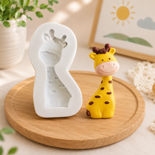 Giraffe Shape Silicone Mold for Candle, Soap, Resin & DIY Crafts | WCM866 (OWN)