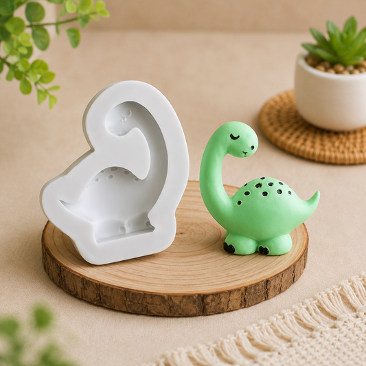 Dinosaur Shape Silicone Mold for Candle, Soap, Resin & DIY Crafts | WCM867 (own)