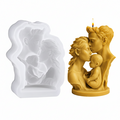 WCM918 Family Bond Decorative Candle Mold