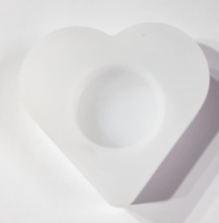 Heart Candle Holder Mold ARM070