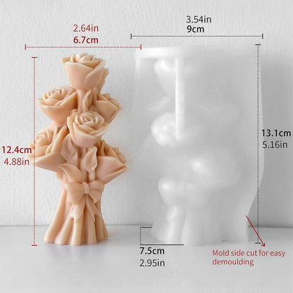 Velvet Rose Cluster Mould l WCM799