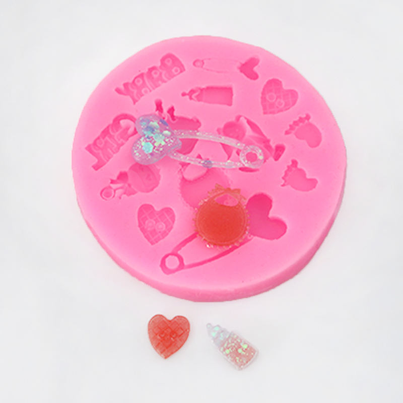 Baby Accessories & Heart Silicone Mold