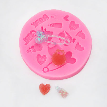 Baby Accessories & Heart Silicone Mold