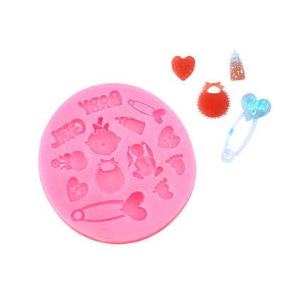 Baby Accessories & Heart Silicone Mold