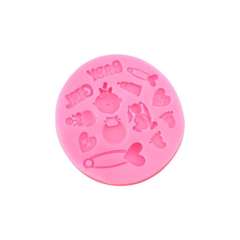 Baby Accessories & Heart Silicone Mold