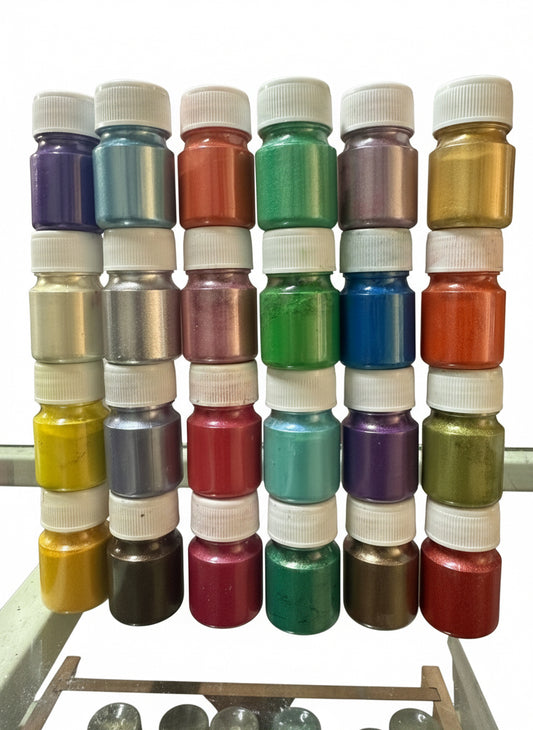 24 color mica set