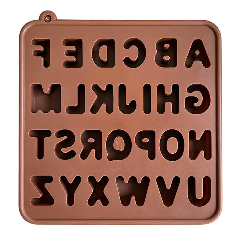 26 Cavity Capital Letter Silicone Mold | CFM518