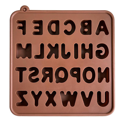 26 Cavity Capital Letter Silicone Mold | CFM518