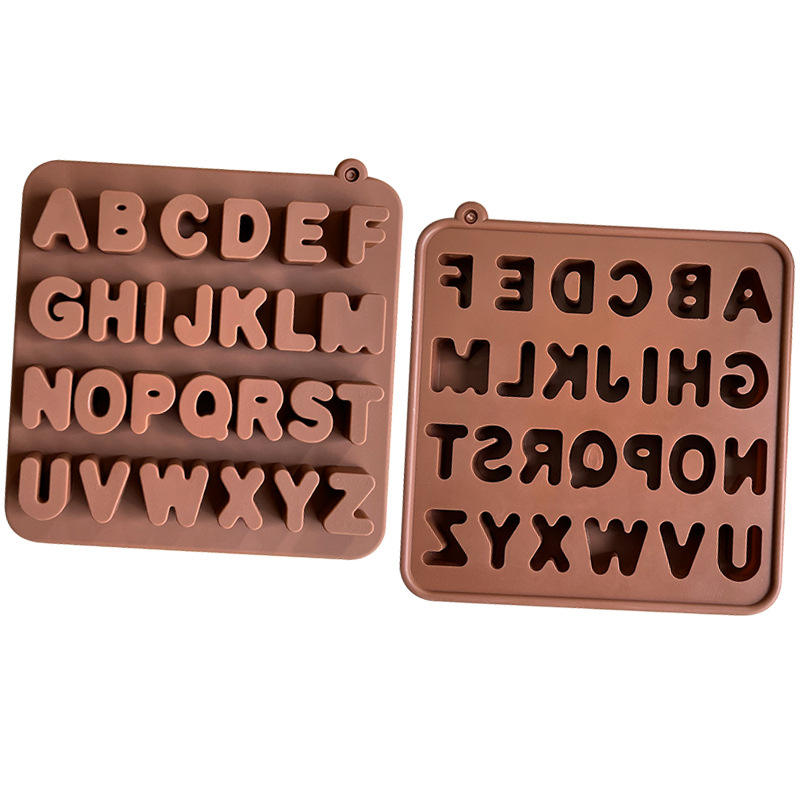 26 Cavity Capital Letter Silicone Mold | CFM518