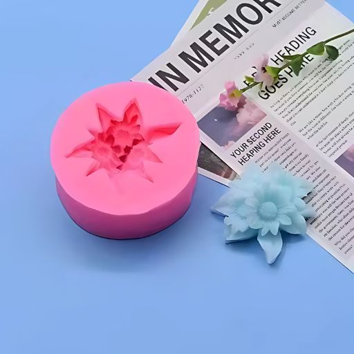 3D Daisy Flower Silicone Mold CFM333
