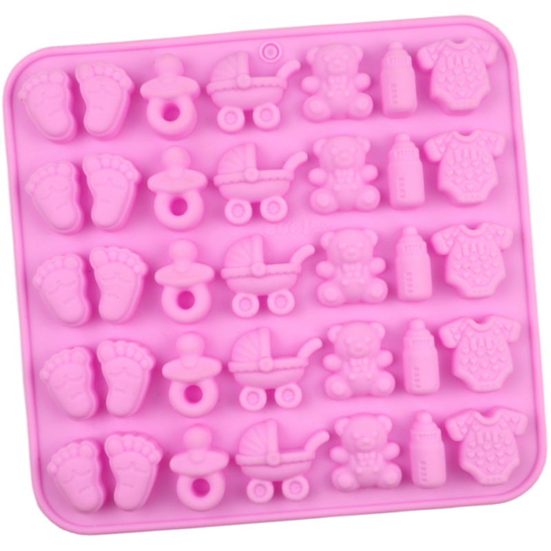 30 Cavity Baby Accessories Silicone Mold | CFM513