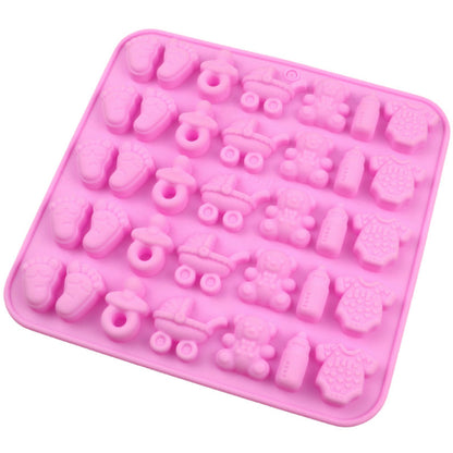 30 Cavity Baby Accessories Silicone Mold | CFM513