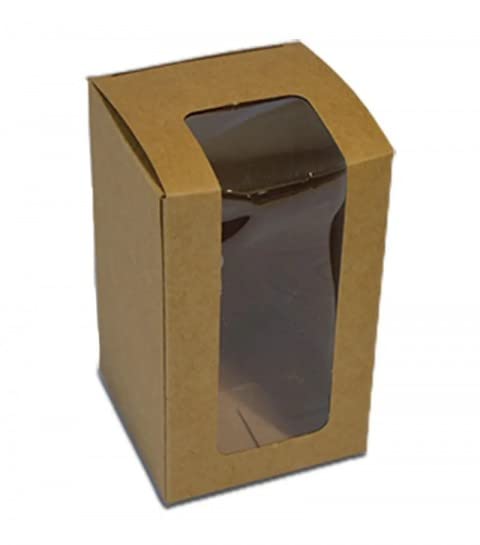 Golden Tall Muffin Box PM166