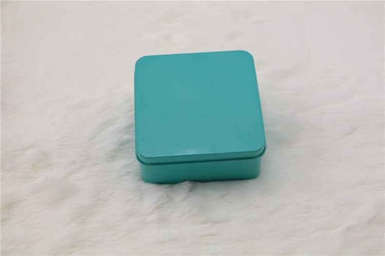 Square Tin Container 6 pcs PM340