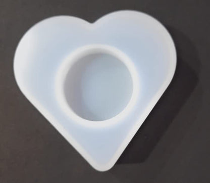 Heart Candle Holder Mold ARM070