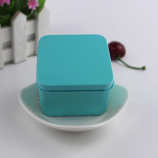 Square Tin Container 6 pcs PM340