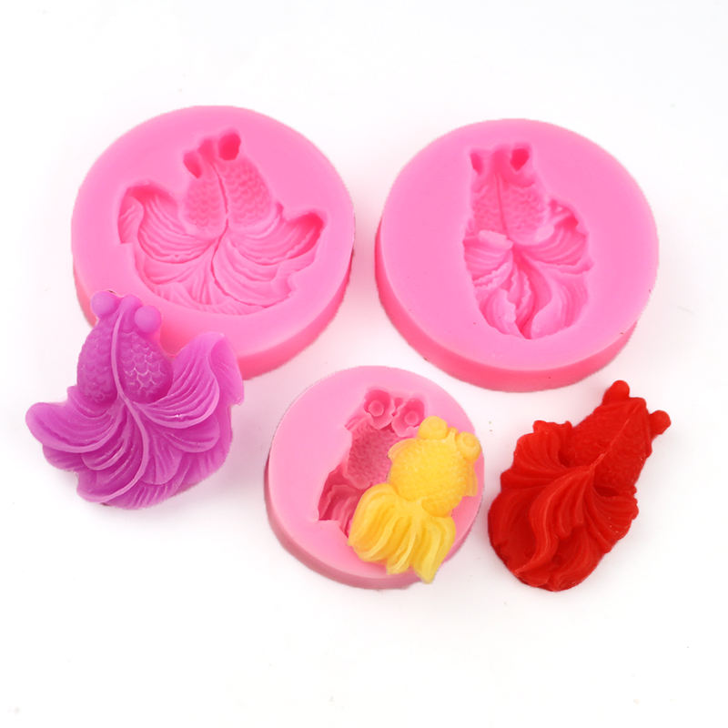 Twin Koi Fish Silicone Mold