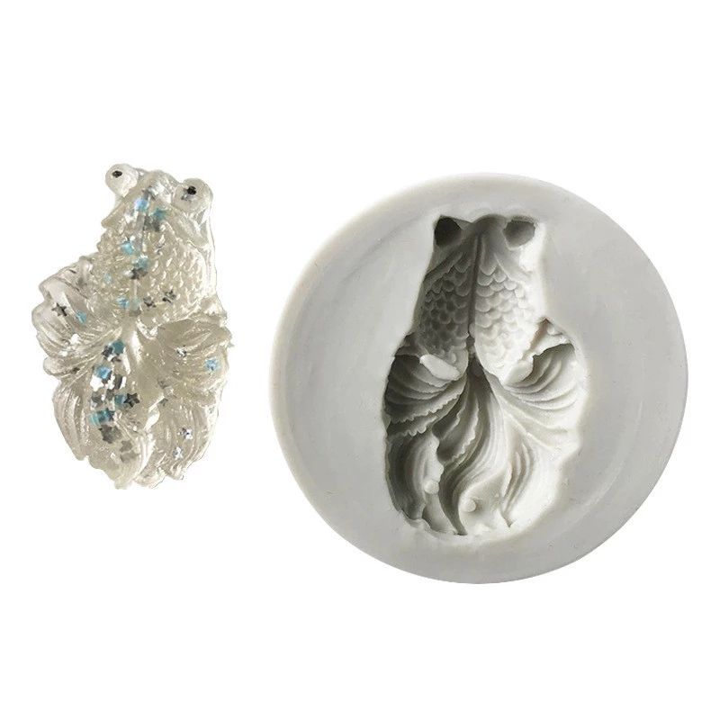 Twin Koi Fish Silicone Mold