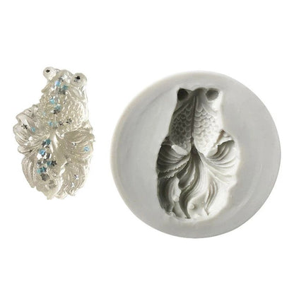 Twin Koi Fish Silicone Mold