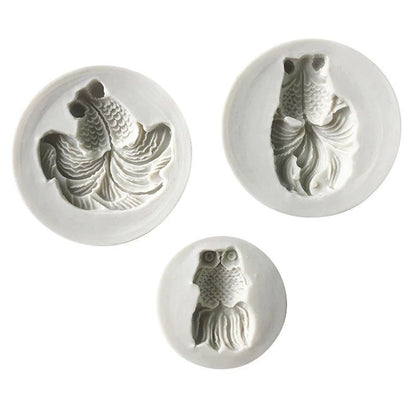 Twin Koi Fish Silicone Mold