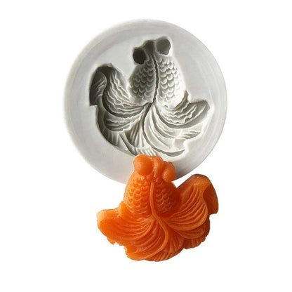 Twin Koi Fish Silicone Mold