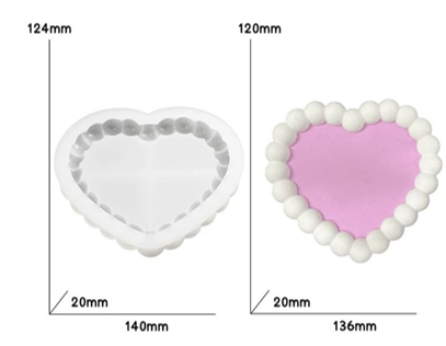 Bubble Heart Tray ARM343