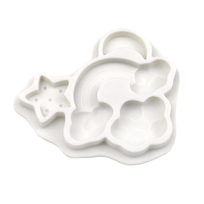 Rainbow Cloud Moon Star Mould | CFM472