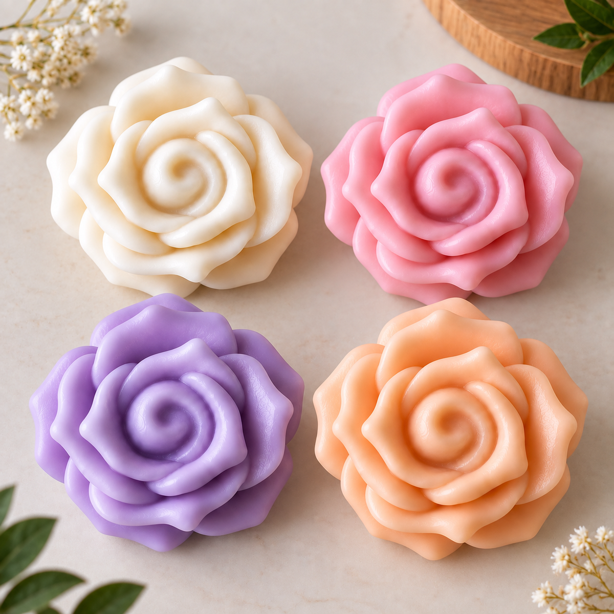 Roselle Bloom Mould | MLD-WCM939