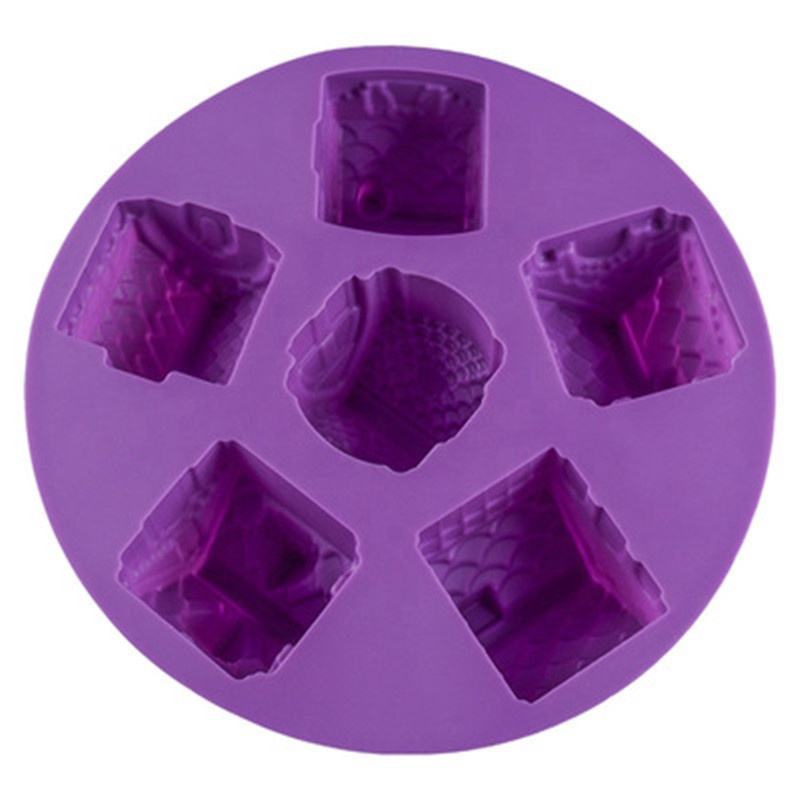 3D Miniature House Silicone Mold SSM358