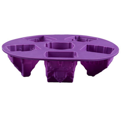 3D Miniature House Silicone Mold SSM358