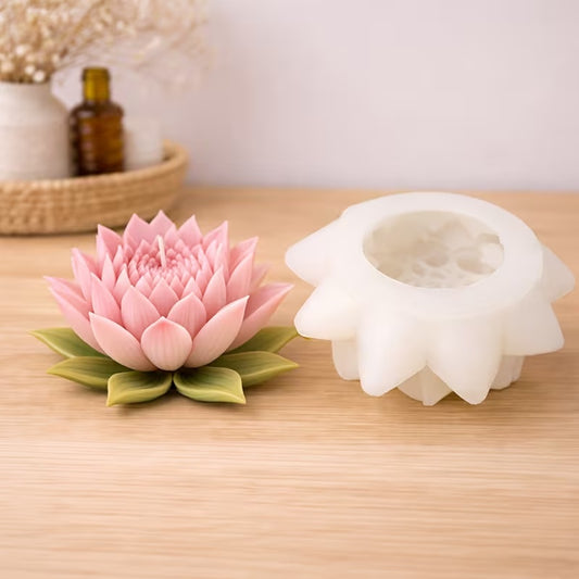 3D Multi-Layered Lotus Flower Silicone Mold