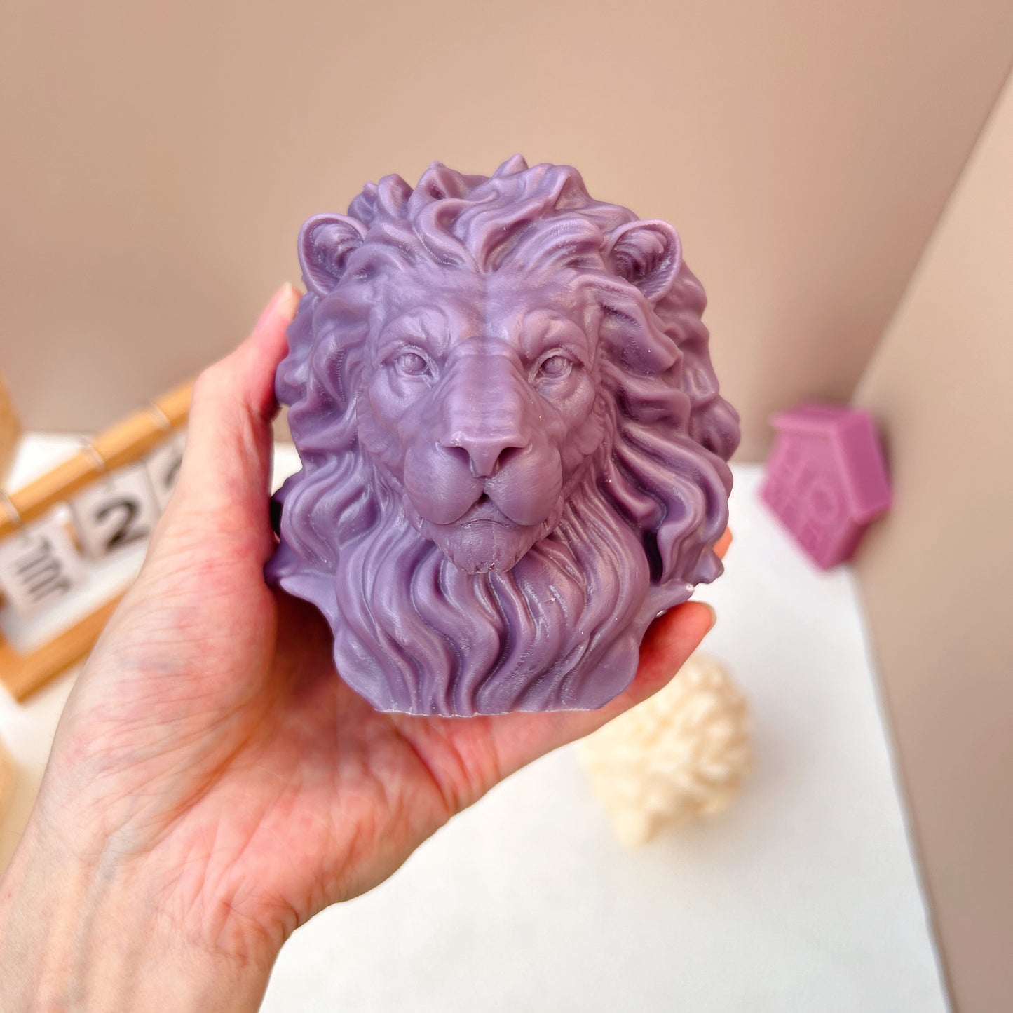 3D Lion Mold  WCM627