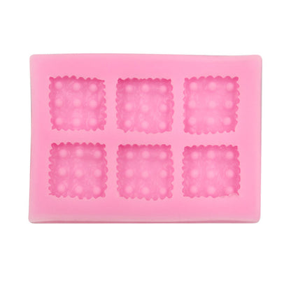 Assorted Mini Biscuits Shapes Silicone Mold