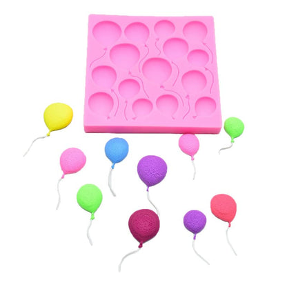 Birthday BALLOONS Fondant  CFM238