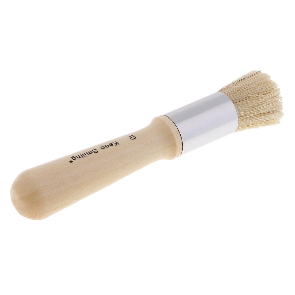 Wooden Stencil Brush NT017