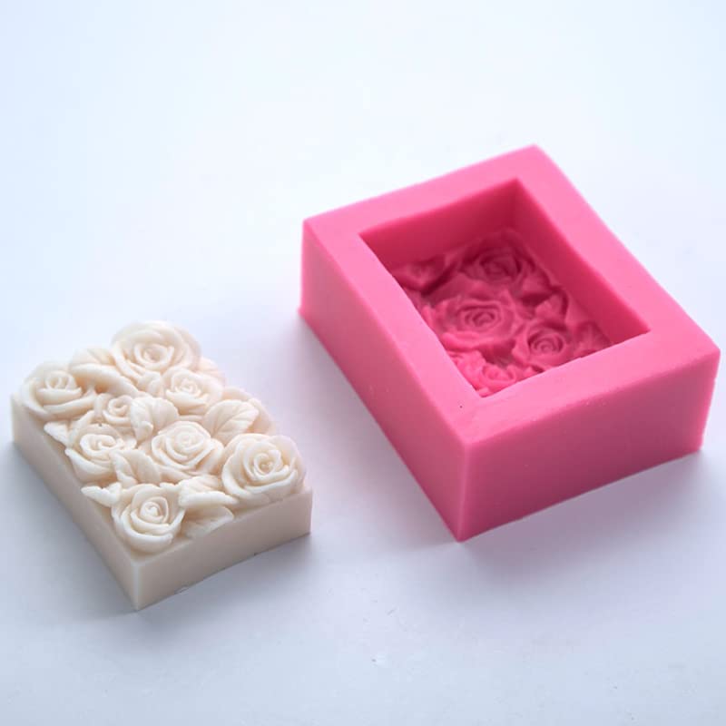 3D Rose Mould SSM128