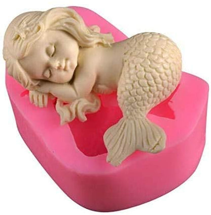 Sleeping Mermaid Mould SSM122