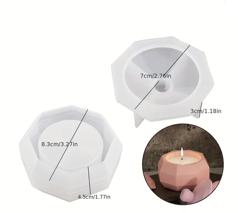 Geometric Heptagon Jar ARM338