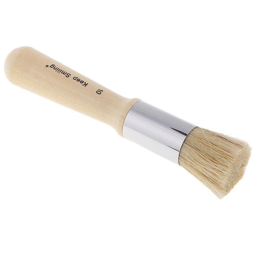 Wooden Stencil Brush NT017