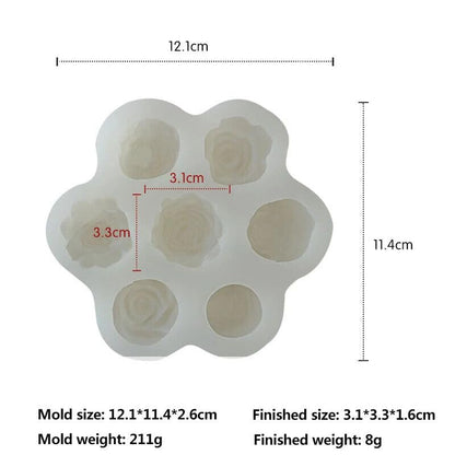 Cactus Decor 7  CFM265  - 7 Flower Decor CFM203  2 Mold PCS Offer Price