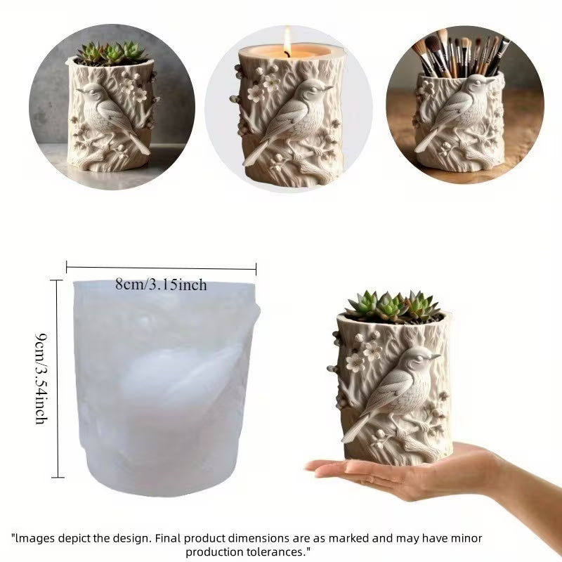 Singing Cuckoo Planter Mould | ARM585