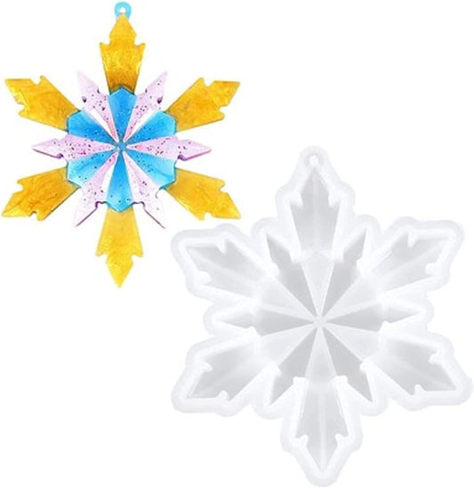 Snowflakes Keychain