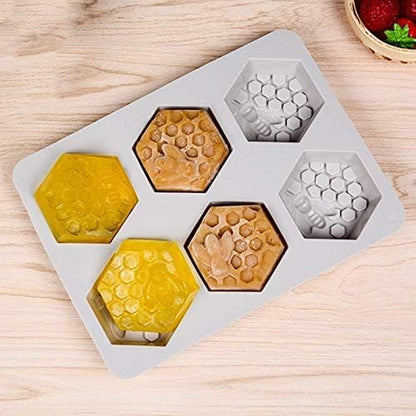 Hexagon Honeybee Mould SSM083