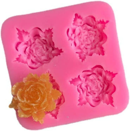 Rose Flower Fondant CFM263